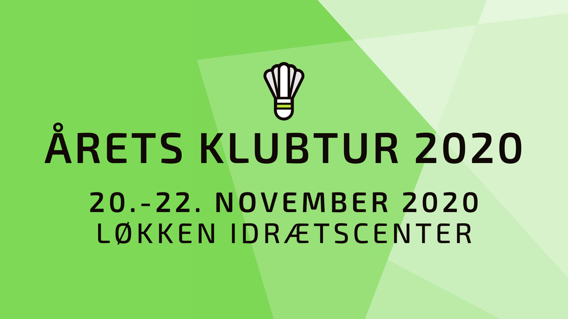 ÅRETS KLUBTUR 2020